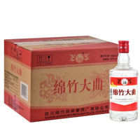 [可开发票 保证正品]剑南春 绵竹红标大曲 38度 500ml*12瓶整箱装白酒 口感浓香型