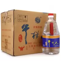 [可开发票 保证正品]牛栏山二锅头 桶装白酒 牛桶系列 陈酿桶装 38度2L*6桶 整箱浓香型白酒