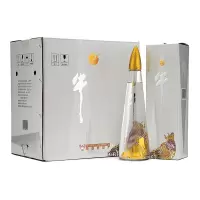 [可开发票 保证正品]牛栏山二锅头 43度 牛角尖 浓香型礼盒白酒500ml*6瓶整箱装(含3个礼品袋)