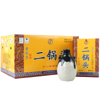 [可开发票 保证正品]牛栏山二锅头 老北京珍品十八年陈酿 45度400ml*6瓶整箱装 清香型白酒