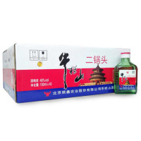[可开发票 保证正品]牛栏山二锅头白酒 绿瓶小扁二46度100ml*40瓶整箱 清香型白酒