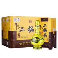[可开发票 保证正品]牛栏山经典二锅头 黄龙 52度 清香型白酒 500ml*6瓶 整箱装