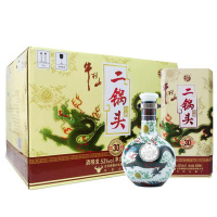 【可开发票 保证正品】牛栏山二锅头白酒 珍品三十（30）青龙 53度 500ml*6瓶 整箱装清香型