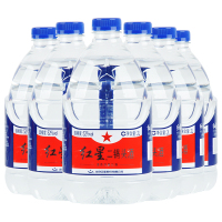 【可开发票 保证正品】红星二锅头桶装白酒 52度 2L*6桶 清香型 整箱装