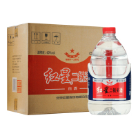 [可开发票 保证正品]红星二锅头桶装白酒 60度 5L*4桶 清香型 整箱装