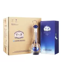 洋河蓝色经典梦之蓝M3 45度整箱装白酒 500ml*4瓶（内含2个礼袋）口感绵柔浓香型