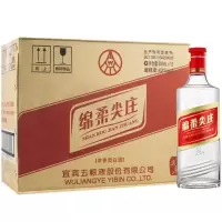 五粮液股份公司出品 绵柔尖庄42度 浓香型白酒 整箱装 500ml*12瓶