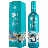 牛栏山二锅头52度土豪金20珍品陈酿 马尔斯绿 浓香型酒 1000ml