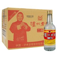 泸州老窖38度白酒 二曲500ml*12瓶 浓香型白酒整箱