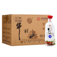 牛栏山二锅头清香窖藏58度 清香型500ml*12瓶装 白酒 整箱装