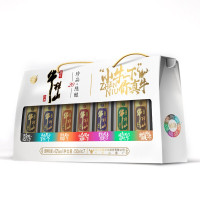 牛栏山白酒礼盒 42度珍品陈酿（20）七彩小牛套装 浓香型 150ml*7瓶礼盒装