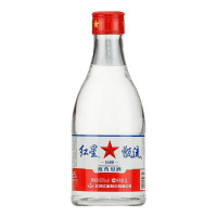 红星二锅头 清香型 高度白酒 二锅头 65度甑流 2000ML单瓶 保真 破损包赔
