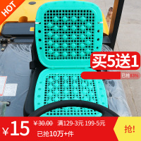 叉车加厚双层塑料胶隔热按摩坐垫驾考教练车出租车货车汽车座垫