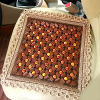 汽车坐垫竹片坐垫方垫单片凉垫竹子凉席夏天夏季椅子通用防滑座垫