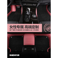 女士汽车脚垫全包围专用奥迪a3q3q2la4l高尔夫7探歌polo别克英朗