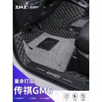 适用传祺gm6脚垫19-20款全包围专用广汽传奇GM6六座七座丝圈 汽车