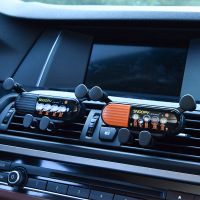 正版史努比车载手机支架 横向出风口重力支架 创意汽车导航支撑