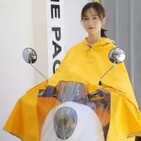 时尚成人可爱电动车雨衣女小号小型骑行单人电动自行车电瓶车雨披