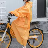 透明雨衣时尚长款电动车女士自行车成人学生户外单人骑行防护雨披