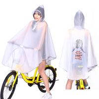 骑行山地车小车电动车自行车雨衣女韩国学生雨披男防水防风加厚