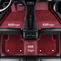 20款保时捷macan卡宴Coupe帕拉梅拉911卡曼718真皮全包围汽车脚垫