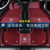 20款宝马5系530Le525li7系740liX7X3X5X6系GT全包围汽车真皮脚垫