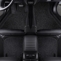 专用于奔驰迈巴赫S级S450 S320L 350 560 680汽车真皮脚垫全包围