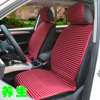 汽车坐垫养生坐垫秋冬免绑荞麦壳真丝四季垫苦荞冬季坐垫通用座垫