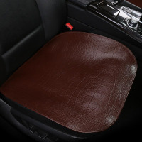 头层牛皮汽车坐垫保时捷卡宴Macan宝马新5系X5无靠背真皮四季座垫