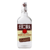北京永丰牌二锅头出口小方瓶50度清香型白酒500ml 1瓶
