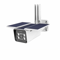 4g插卡太阳能充电电池摄像头无网络监控器户外无线wifi手机远程 太阳能+4G网络监控 标配无内存