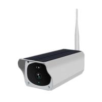 太阳能充电电池摄像头( 64G内存)无网络监控器户外无线wifi手机远程 太阳能+WIFI