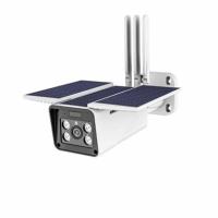 4g插卡太阳能充电电池摄像头(32G内存)无网络监控器户外无线wifi手机远程 太阳能WIFI版本