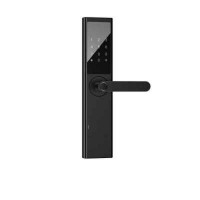 一握即开智能锁指纹锁家用防盗门密码电子 门锁上门安装