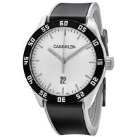 卡尔文克雷恩Calvin Klein 新款 银色不锈钢表盘 百搭时尚休闲石英表男表CK-K9R31CD6