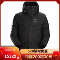 始祖鸟(ARC’TERYX)男士 850鹅绒填充 防风防水 ALPHA PARKA 连帽派克大衣 户外羽绒衣男25683