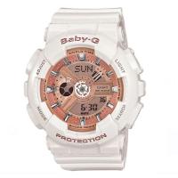 卡西欧CASIO g-shock 简约百搭时尚Baby-g 送女友礼物 石英表女表CSBA130-7A1