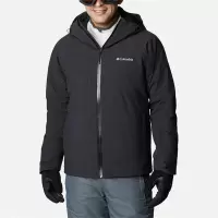 哥伦比亚Columbia男士羽绒服Centerport II系列滑雪夹克男士户外防寒保暖外套时尚短款棉服2010261