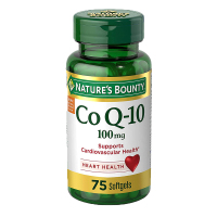 自然之宝NATURE'S BOUNTY 辅酶Q10 营养软胶囊片100mg*75粒 支持心脏健康