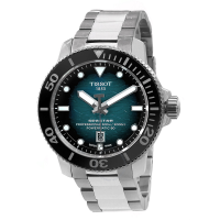 天梭(TISSOT) 瑞士名表 海星系列 新款潜水表 男士自动机械手表腕表 T120.607.11.041.00