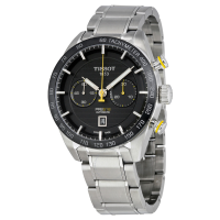 天梭(TISSOT) PRS 516系列 男士商务时尚 黑色表盘自动机械手表腕表 T100.427.11.051.00