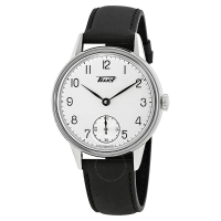 天梭(TISSOT) 瑞士名表 Heritage经典系列男士时尚简约白色表盘机械手表T119.405.16.037.00