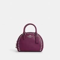 蔻驰(COACH)女包 | Sydney Satchel With Rivets时尚百搭搭肩包