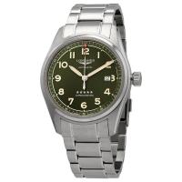 浪琴(LONGINES)男士 Spirit 不锈钢绿色表盘经典时尚商务机械手表LNG38114036