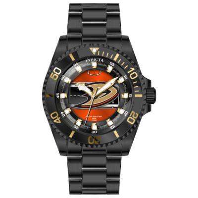 因维克塔(INVICTA) NHL 黑色不锈钢表带女士时尚百搭简约石英手表 42225