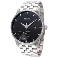 美度(Mido) Baroncelli 时尚百搭商务简约 日历防水不锈钢男士机械手表 M86054181