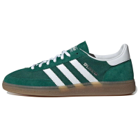 代购美国三叶草Adidas Originals Handball Spzl 防滑耐磨低帮板鞋男款绿色IF8913