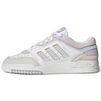 海外代购三叶草Adidas Originals Drop Step Low 防滑耐磨低帮板鞋女款白紫色低帮鞋HP2328