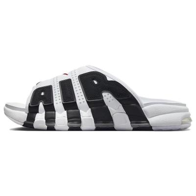 耐克NIKE 官方正品 Air More Uptempo 柔软抗冲击运动凉拖一字拖鞋女 FJ0755-100