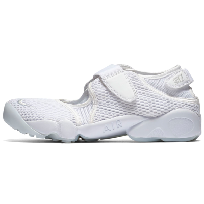 耐克NIKE 官方正品 Air Rift Breathe 女款网面透气吸汗魔术贴凉鞋 848386-100